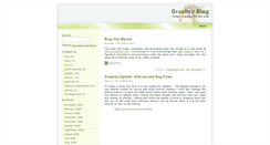 Desktop Screenshot of blog.graphsy.com