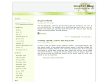 Tablet Screenshot of blog.graphsy.com